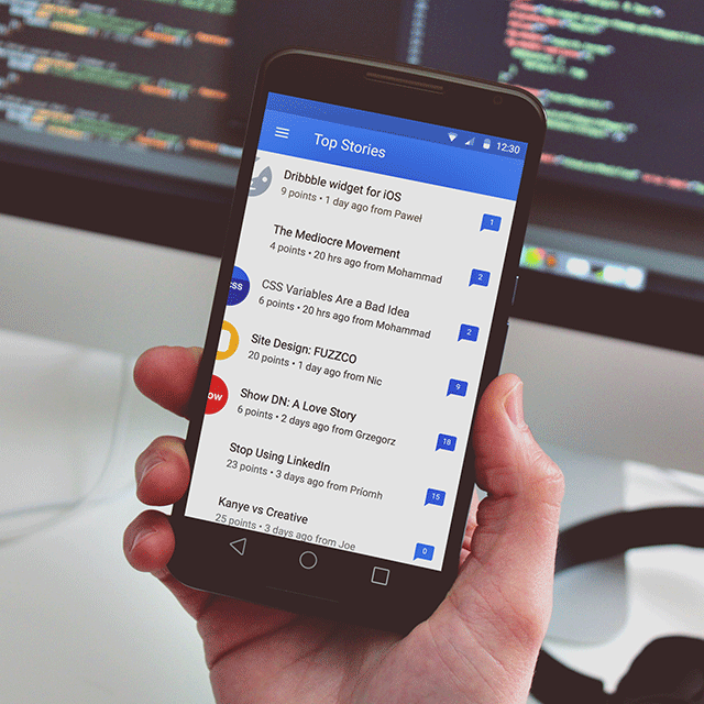 android app preview